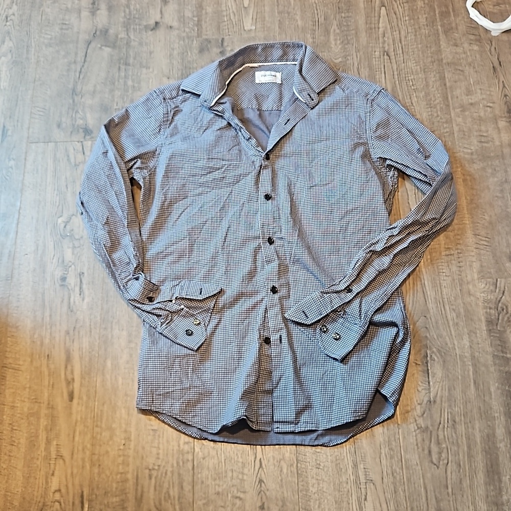 Duchamp London Men's 15/M 38 Button Down Longsleve Dress Shirt